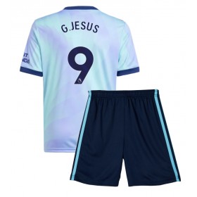 Arsenal Gabriel Jesus #9 Tredje skjorte til barn 2024-25 Kortermet (+ korte bukser)